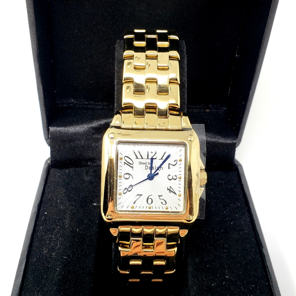 Steel By Design Square Face Watch J22815